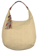 Load image into Gallery viewer, Raffia Hobo