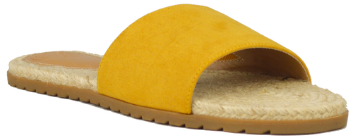 Slides- Yellow Suede