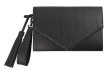 Load image into Gallery viewer, Embossed Clutch- Black