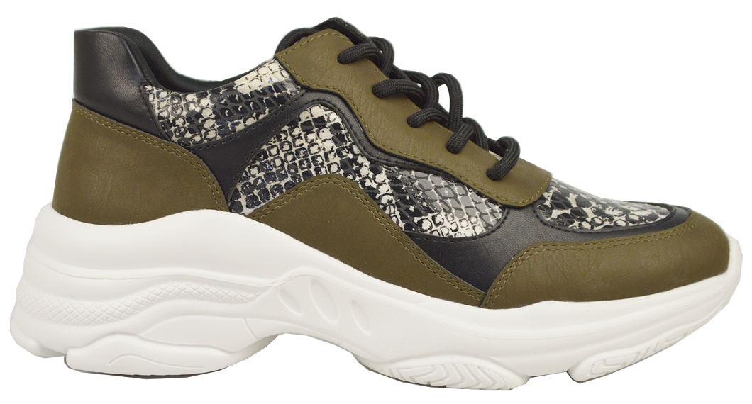 Athletic Sneaker/ Snake