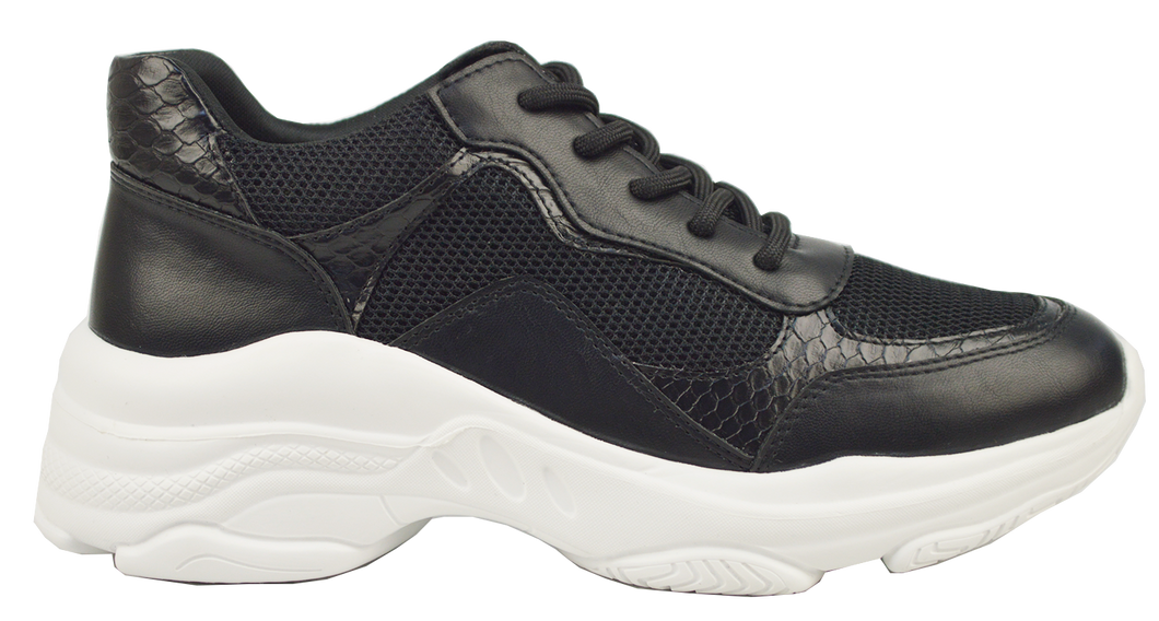 Athletic Sneaker - Black