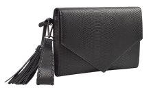 Load image into Gallery viewer, Embossed Clutch- Black