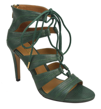 Load image into Gallery viewer, Tall Lace Up Heel