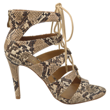 Load image into Gallery viewer, Tall Lace Up Heel