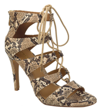 Load image into Gallery viewer, Tall Lace Up Heel