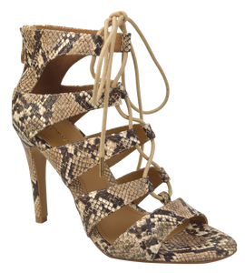 Tall Lace Up Heel