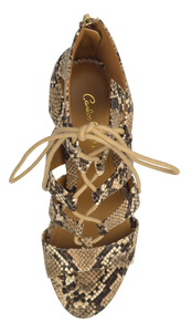 Tall Lace Up Heel