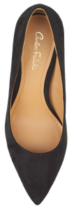 Suede Block Heel
