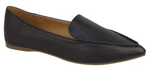 Pointy Black Loafer