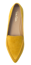 Load image into Gallery viewer, Pointy Loafer- Yellow Suede