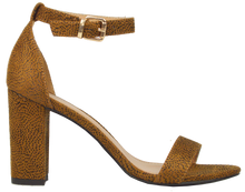 Load image into Gallery viewer, Ankle Strap Sandal- Animal Print