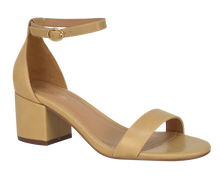 Load image into Gallery viewer, Ankle Strap Sandal, Low- Beige