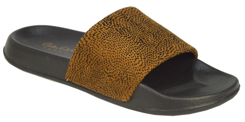 Flat Slide- Brown