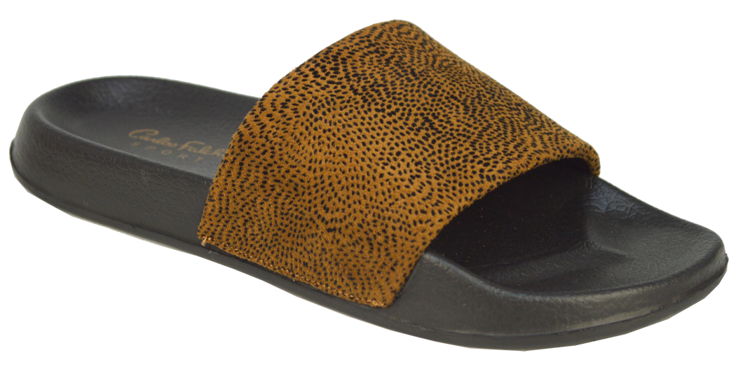 Flat Slide- Brown