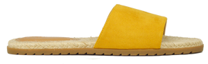 Slides- Yellow Suede