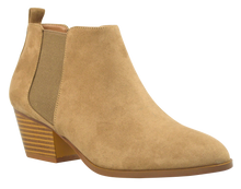 Load image into Gallery viewer, Suede Bootie - Beige