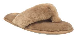 Fuzzy Slipper - Brown