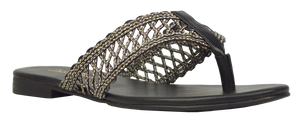 Woven Slide- Black
