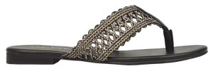 Woven Slide- Black
