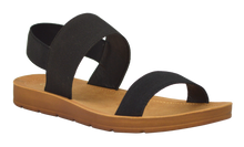 Load image into Gallery viewer, Banded Sandal- Black