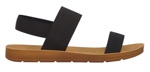 Banded Sandal- Black
