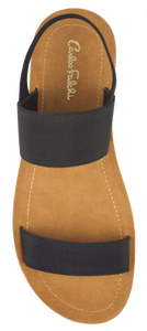Banded Sandal- Black