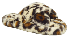 Load image into Gallery viewer, Furry Slipper Thong- Animal