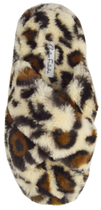 Furry Slipper Thong- Animal
