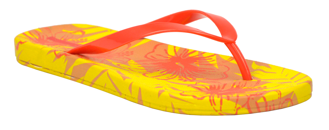 Pool Thong - Yellow Orange