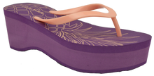 Load image into Gallery viewer, Platform Thong- Purple