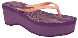 Platform Thong- Purple