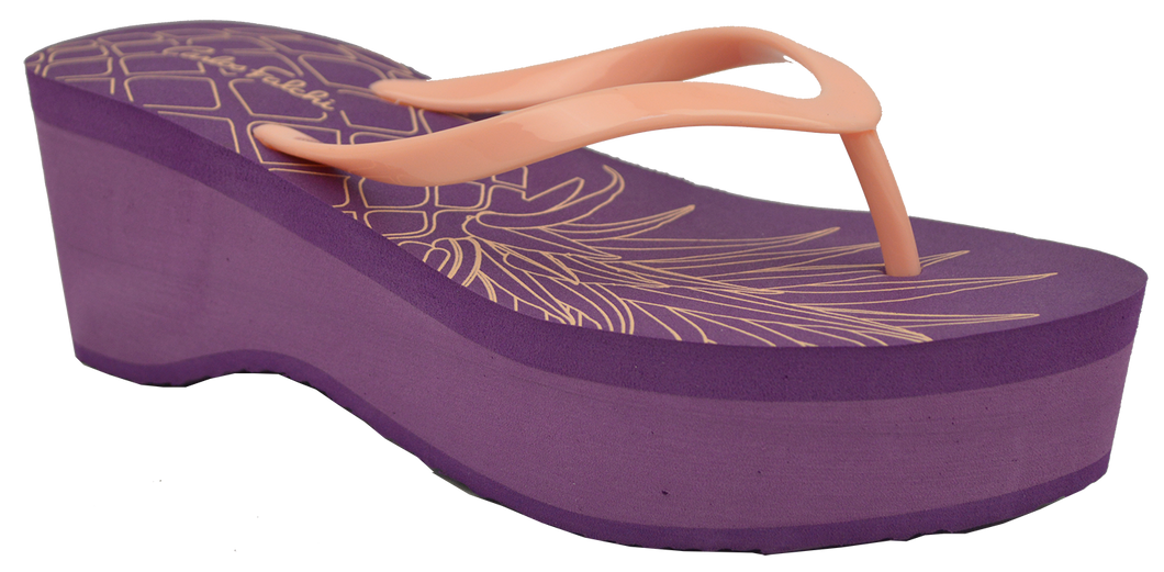Platform Thong- Purple