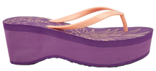 Load image into Gallery viewer, Platform Thong- Purple