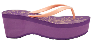 Platform Thong- Purple