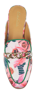 Floral Mule- Pink